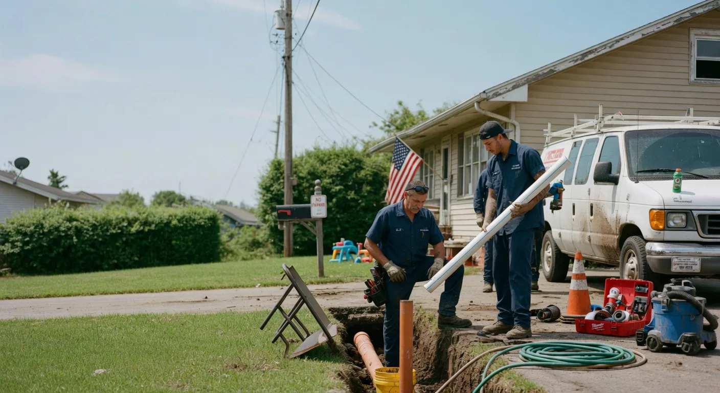 Sewer Line Inspection in Meridian, OK